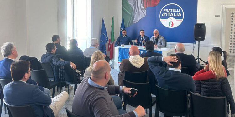 Napoli, insediati i dipartimenti tematici di FdI