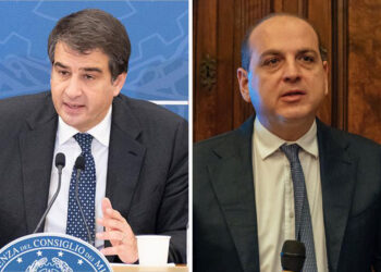 Il ministro Fitto e il presidente Ficei Antonio Visconti