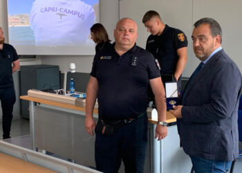 Una delegazione ufficiale del Ministero Interni ucraino al Capri Campus