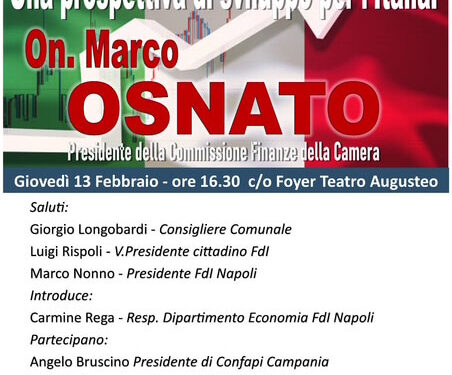 Napoli, FdI a convegno tra sfide della politica, Pnrr e Piano Mattei