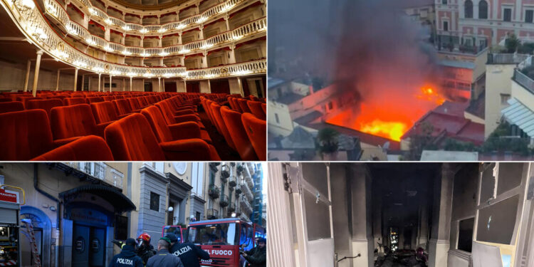 Teatro Sannazaro, prima e dopo il rogo
