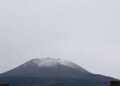 Temperature in forte calo, Vesuvio imbiancato fino a quote basse