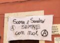 Anarchici a Roma in via Lemonia per commemorazione Ardizzone e Mercogliano
