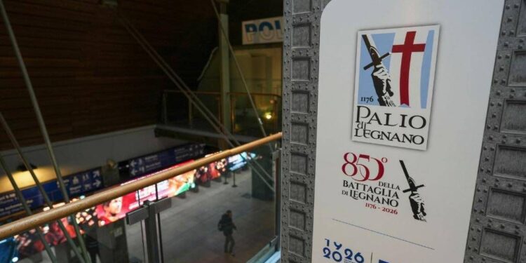 Milano, al via ‘Storie sul binario giusto. Il palio di Legnano’, mostra per 850 anni battaglia