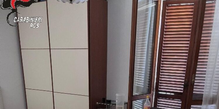 Scoperta una raffineria di cocaina in una villa di Foligno