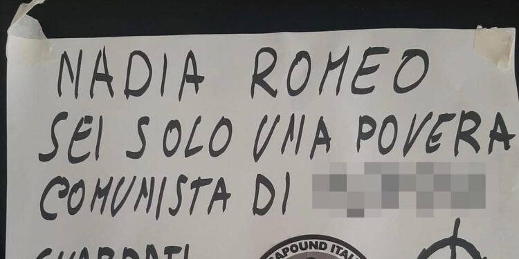 Minacce alla deputata Pd Romeo da Casapound