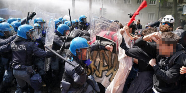Scontri 1 Maggio a Torino, una decina gli identificati