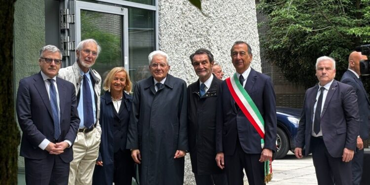 Mattarella a Milano per assistere alla lezione di Renzo Piano ‘Arte del costruire’