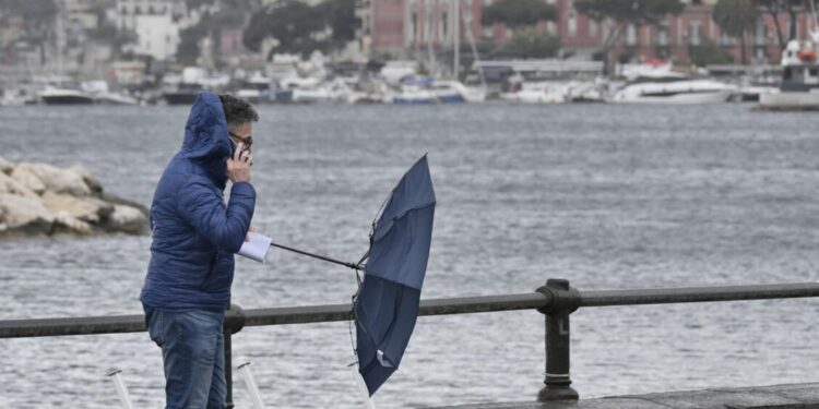 In Campania allerta meteo gialla per temporali dalle 13