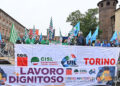 Cgil Cisl Uil in piazza a Marghera per ‘il lavoro dignitoso’