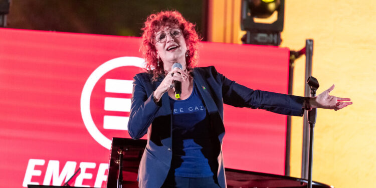 Fiorella Mannoia, ‘serve il coraggio di dire basta alla guerra’