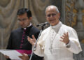 Leone alla Papal Fondation, grazie a voi borse di studio ai sacerdoti