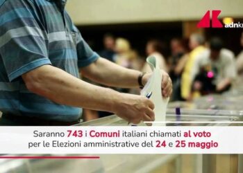 Elezioni amministrative 2026, oltre 740 comuni al voto nel weekend