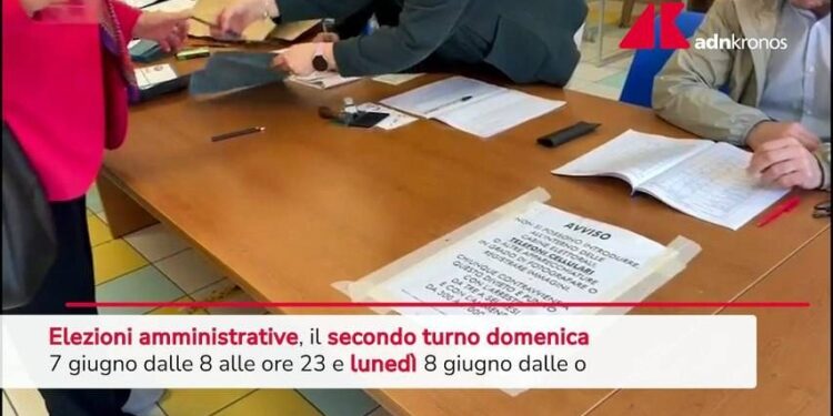 Elezioni amministrative, ballottaggi il 7 e 8 giugno