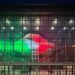 Per il 2 giugno la Nuvola all’Eur si accende con i colori della bandiera italiana