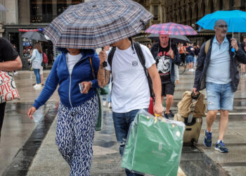 In arrivo temporali e calo delle temperature al Centro-Nord