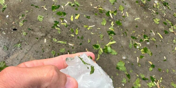 Grandine nel Teramano, Cna ‘Regione Abruzzo chieda stato calamità naturale’
