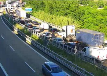 Tamponamento in A10 tra Savona e Ventimiglia, otto chilometri di coda