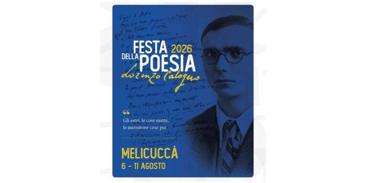 Festa della poesia per Lorenzo Calogero, al via la terza edizione