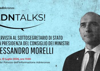 Alessandro Morelli oggi all’Adnkronos per AdnTalks – Diretta dalle 11