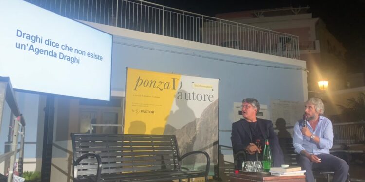 Ponza d’autore, Osho: “L’agenda Draghi? Ce l’hanno da Buffetti”