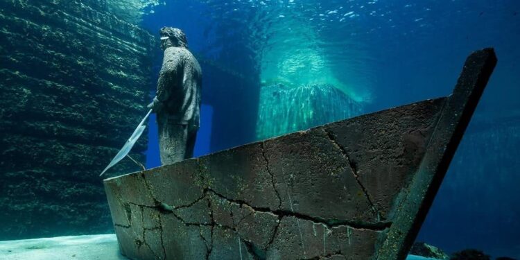A Lipari il viaggio nell’abisso di Jason deCaires Taylor, opera subacquea ricorda Sebastiano Tusa