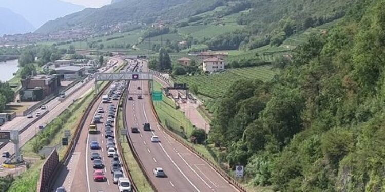 Rallentamenti per l’arrivo dei turisti sull’Autobrennero