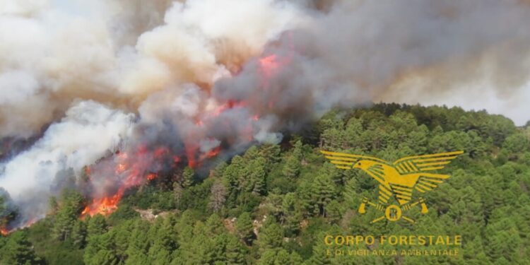 Incendio Ogliastra, due ospiti struttura protetta ricoverati in ospedale