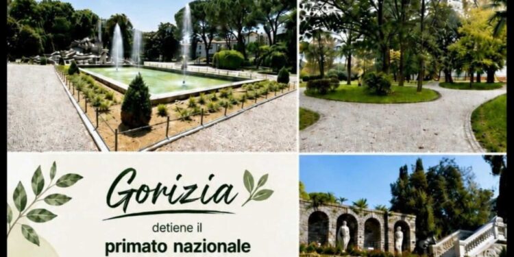 Gorizia è la capitale italiana del verde fruibile