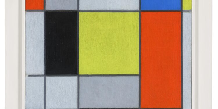Capolavoro di Mondrian da 30 milioni di sterline in asta da Christie’s a Londra