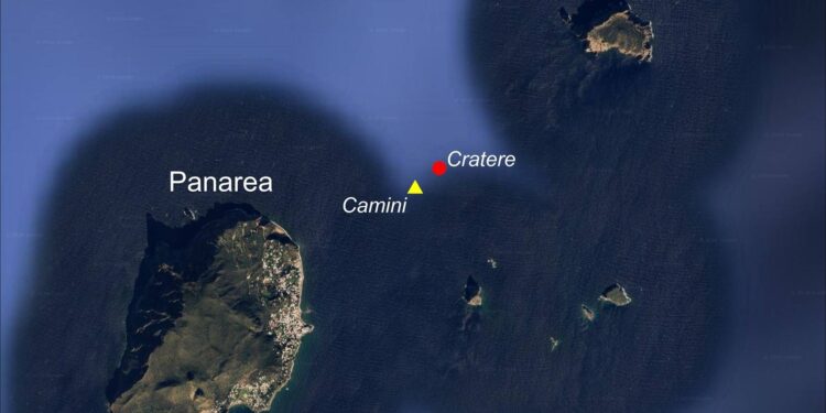 Scoperti un cratere di 100 metri e nuovi camini idrotermali a Panarea