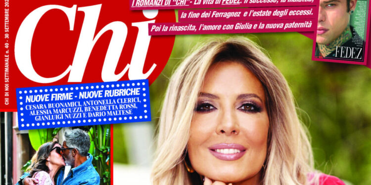 Il settimanale Chi si rinnova con nuove firme e rubriche da Buonamici a Clerici
