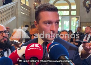 Bardella a Cernobbio: “Vannacci? Mia lealtà a Salvini e rispetto per Meloni”