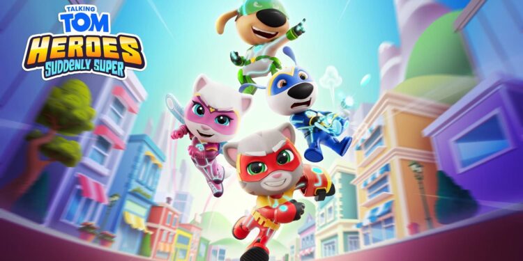 Talking Tom Heroes: Super Amici, l’app arriva al cinema
